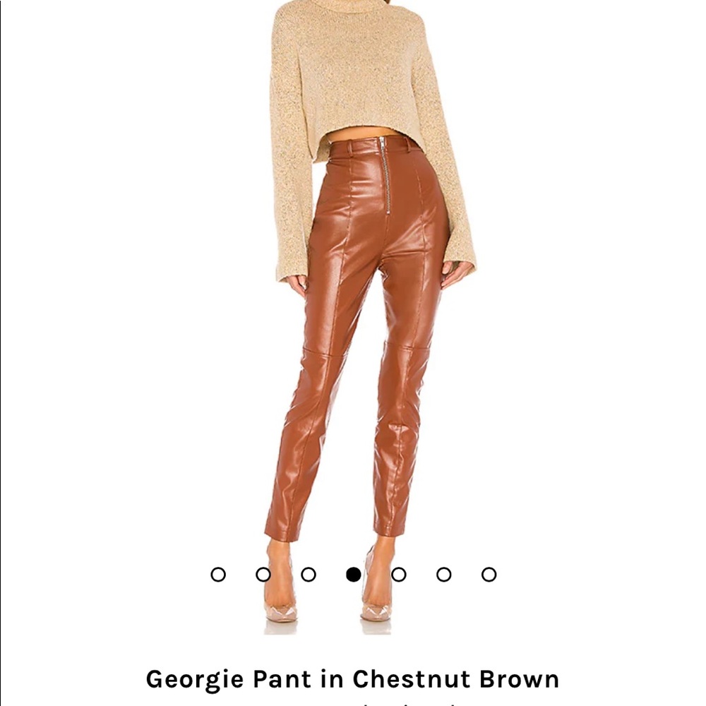 Lovers and Friends Georgie leather pants